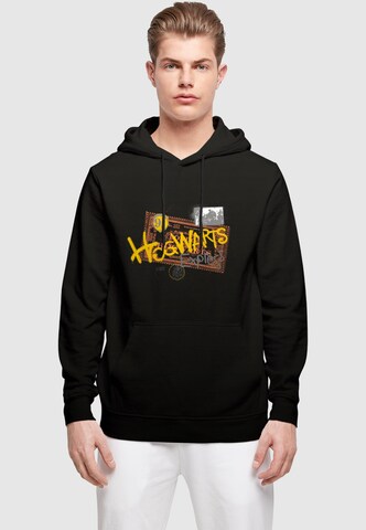 ABSOLUTE CULT Sweatshirt 'Harry Potter - Hogwarts Express Ticket' in Schwarz: Vorderseite