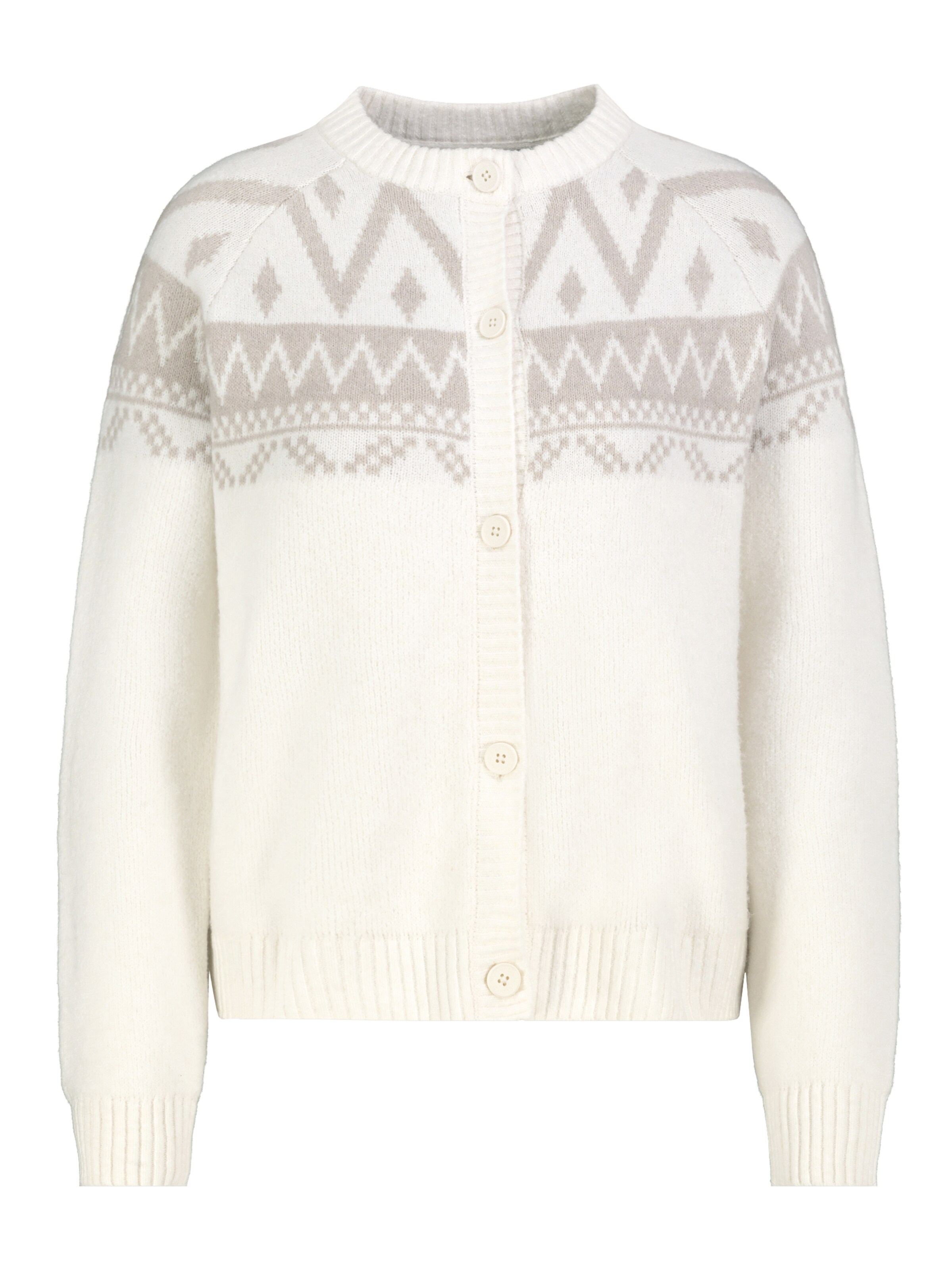 Eight2Nine Knit cardigan in White: front