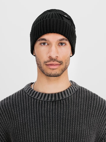 ALPHA INDUSTRIES - Gorros em preto