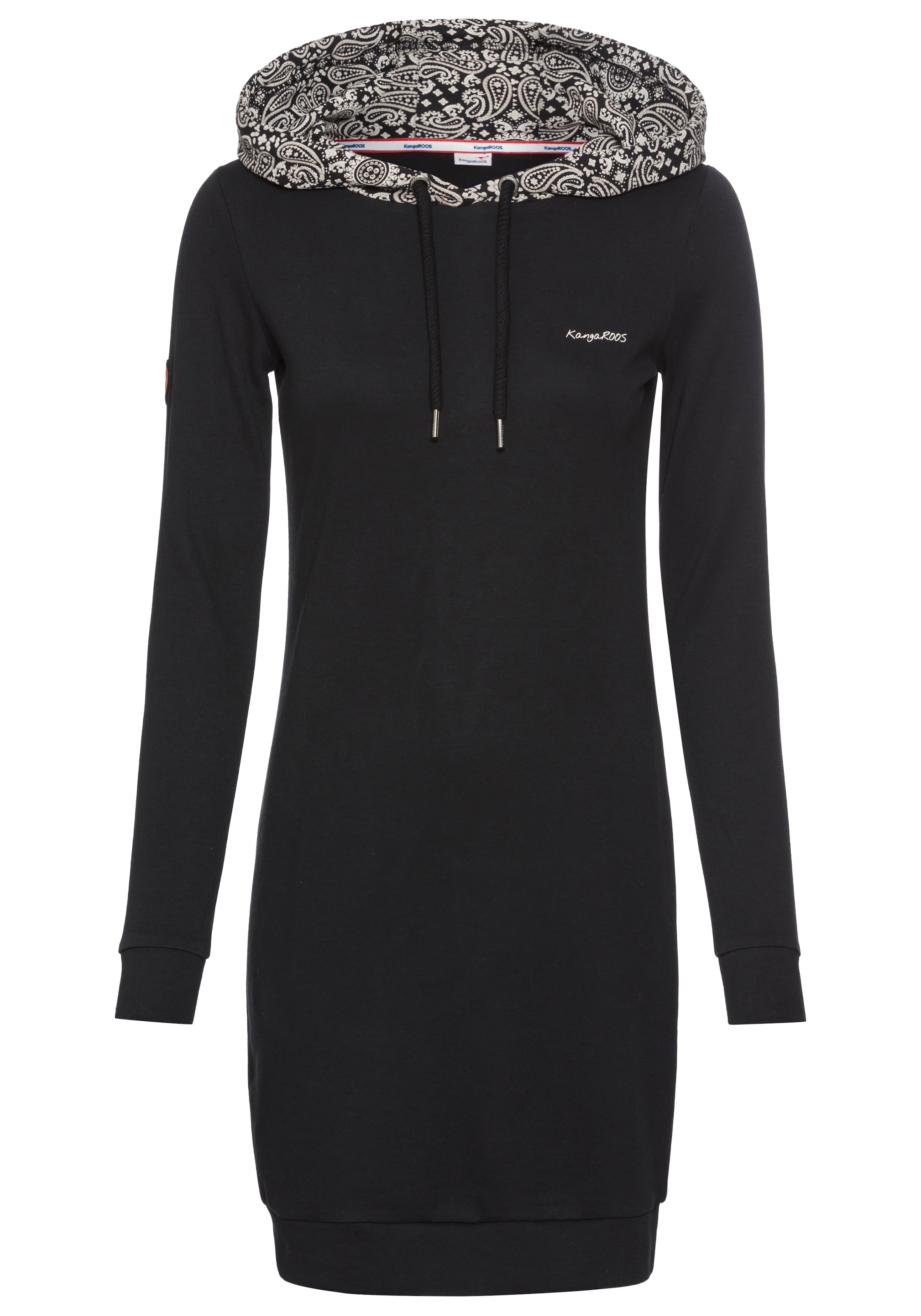 KangaROOS Kleid in Schwarz: Vorderseite