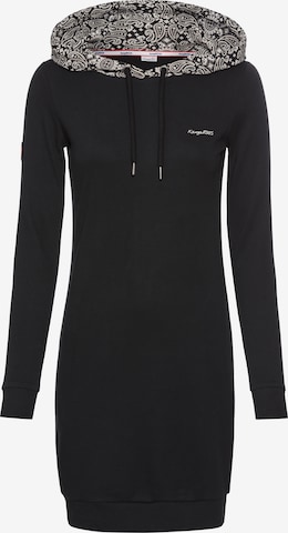 KangaROOS Kleid in Schwarz: Vorderseite