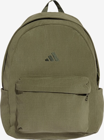 ADIDAS PERFORMANCE - Mochila deportiva 'Essentials' en verde: frente