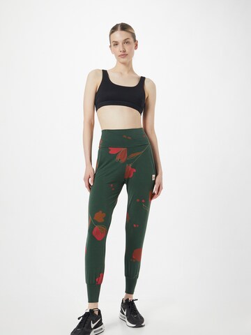 Maloja Tapered Workout Pants 'Signora' in Green