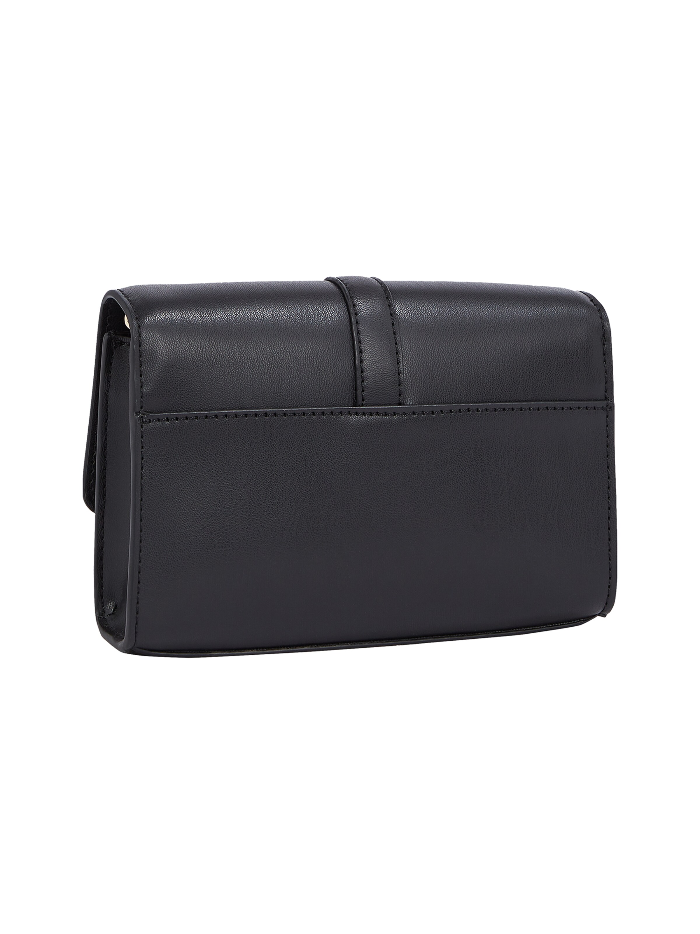 TOMMY HILFIGER Skuldertaske 'HERITAGE' i sort