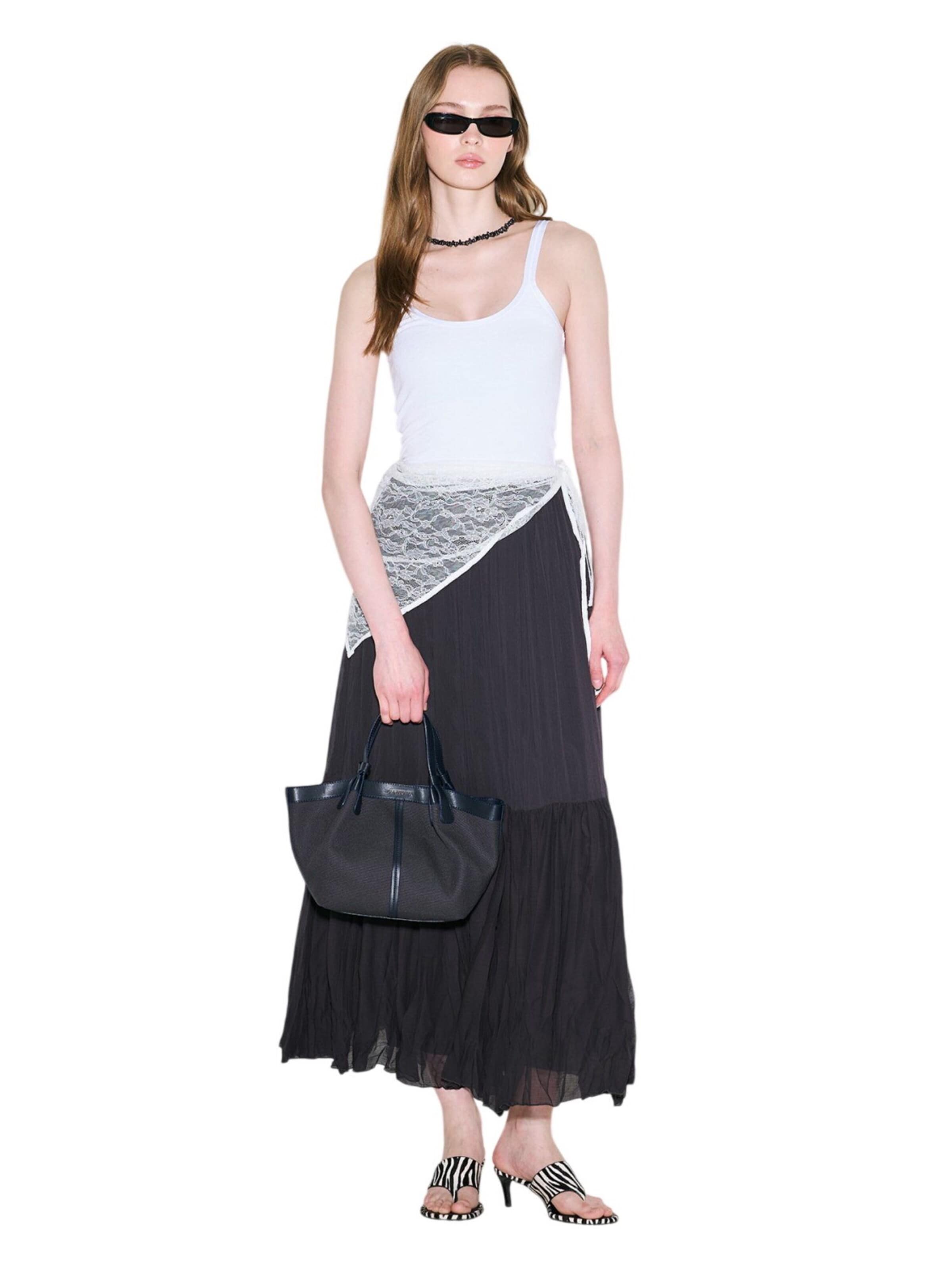 MANUKA Skirt in Blue: front
