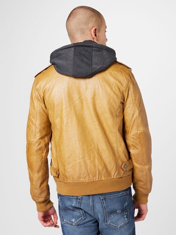 INDICODE JEANS Regular fit Prehodna jakna 'Aaron' | bež barva