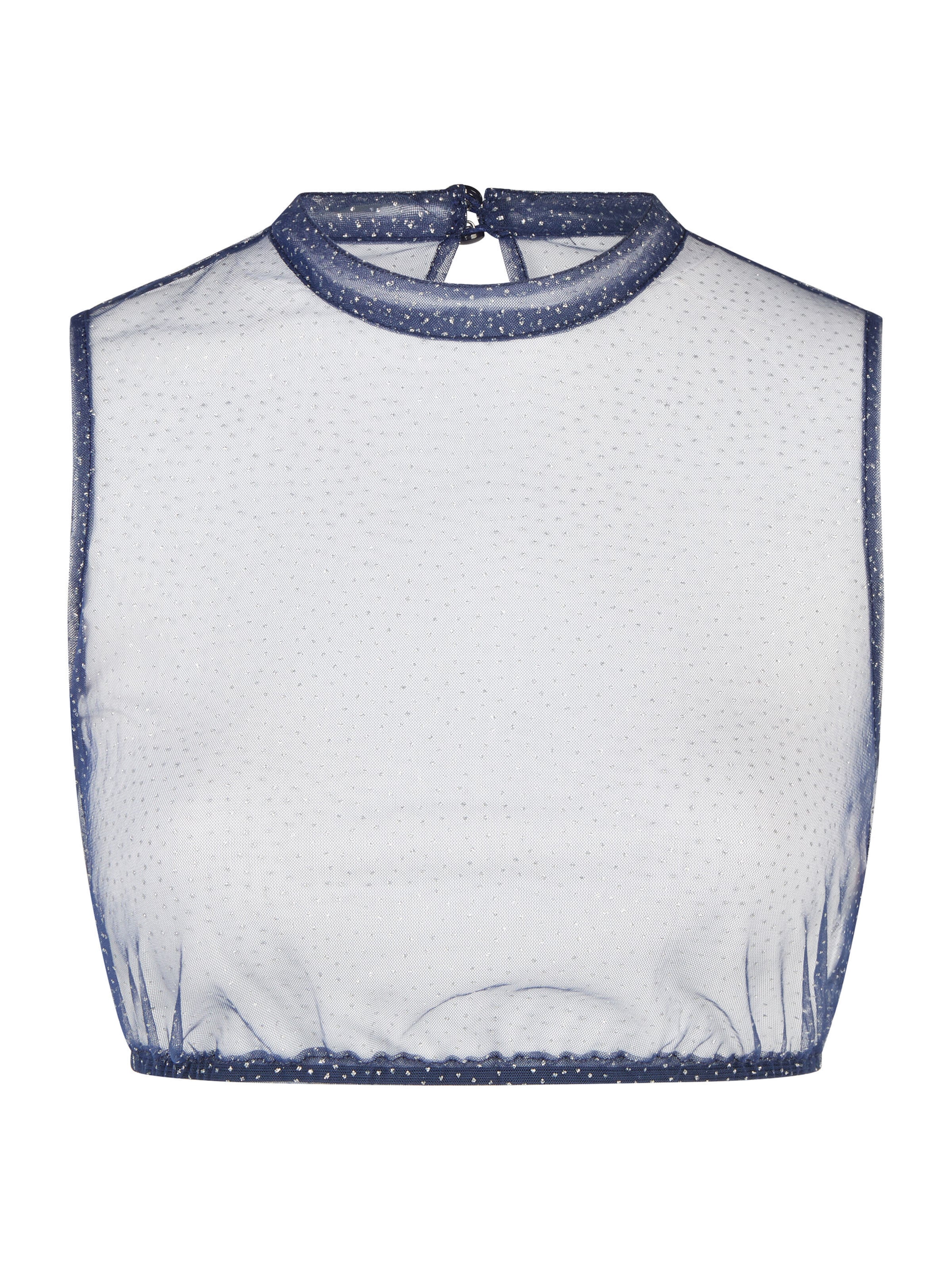 Blouse folklorique 'Klar' SPIETH & WENSKY en bleu : devant