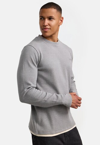 INDICODE JEANS Shirt 'Valwald' in Grijs