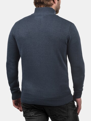 Vestes en maille 'Tristan' !Solid en bleu
