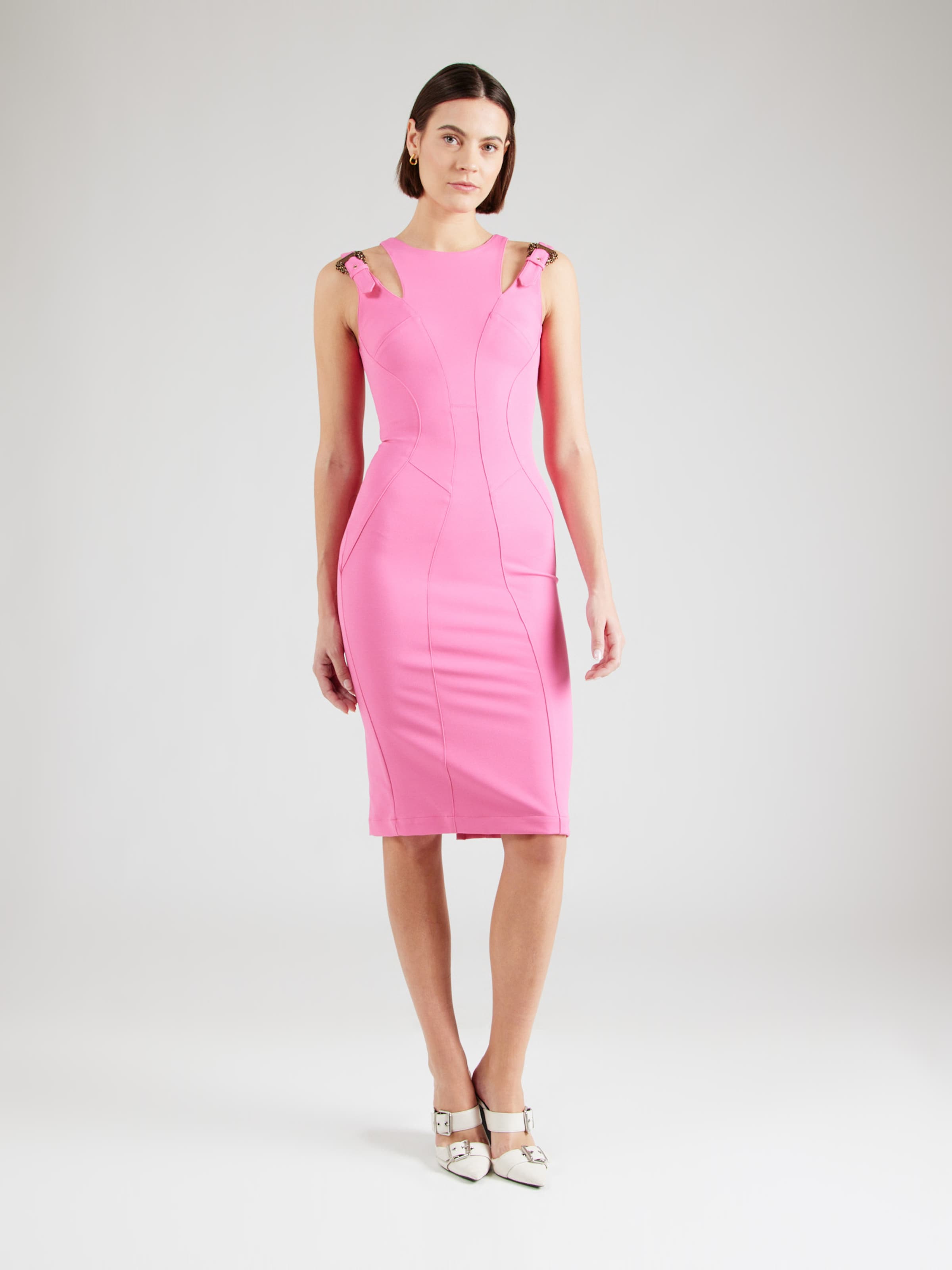 ワンピース VERSACE JEANS COUTURE Woman Dress Pink 78HAO9P9JS466 494 Versace Jeans Couture Star cut-out Minidress | Purple | FARFETCH