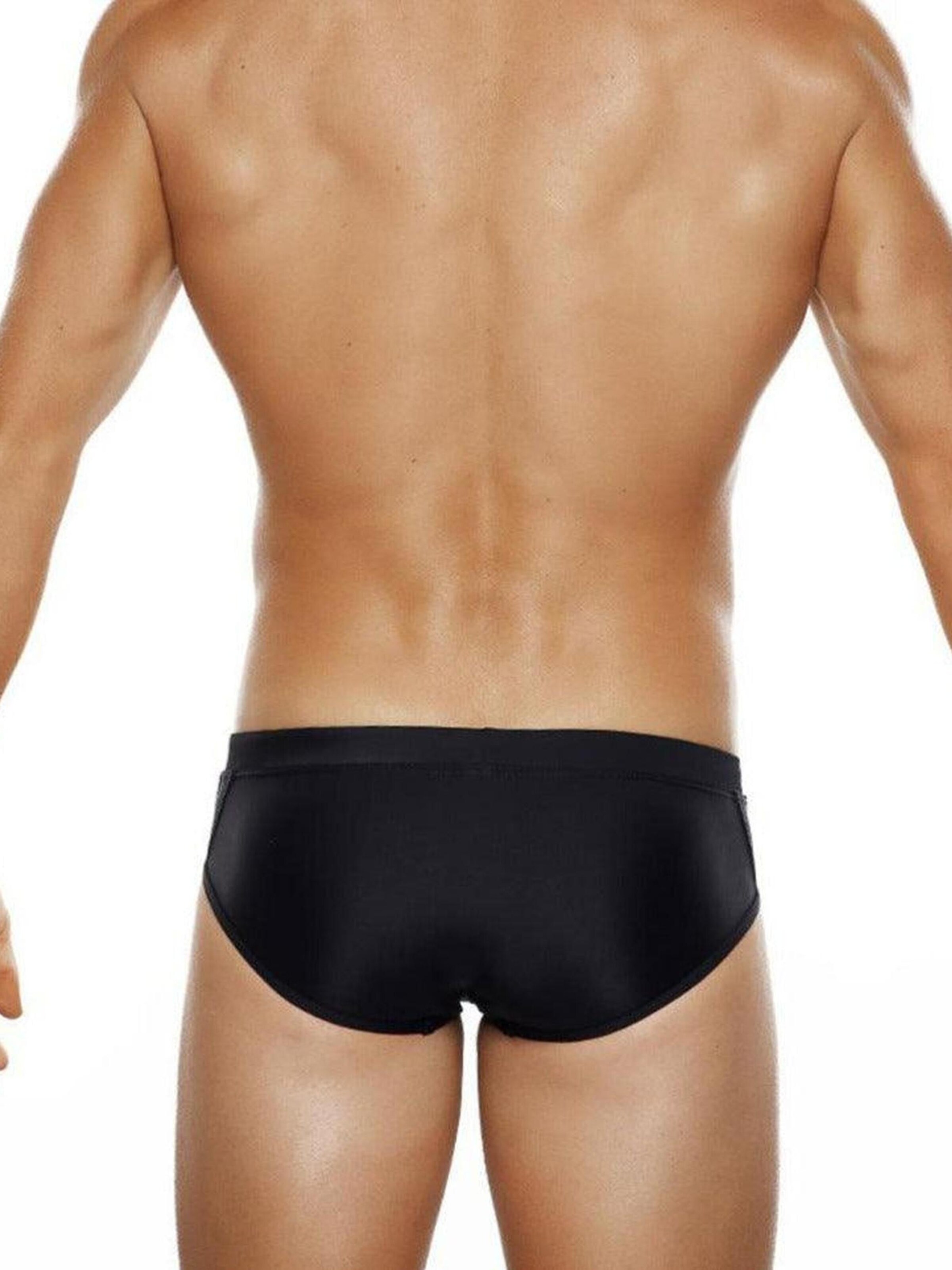 BIMONI Sportbadehose 'Badeslip Netz Mesh'‌‌‌‌‌‌‌‌‌ in Schwarz