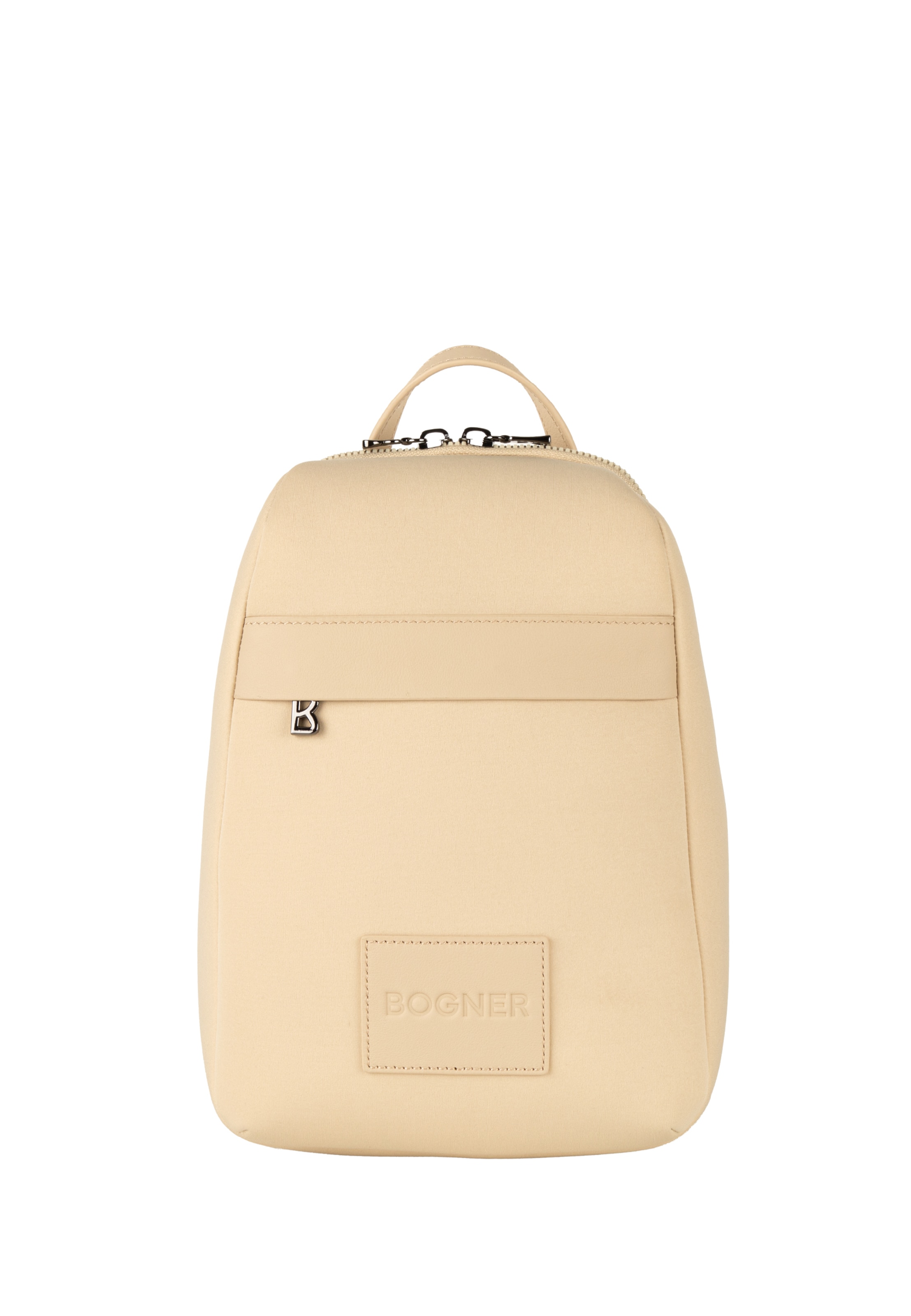 Zaino 'Alvier Maxi' di BOGNER in beige: frontale