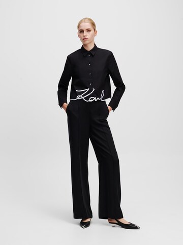 Karl Lagerfeld - Blusa en negro
