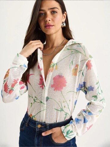 Chemisier Bianco Lucci en blanc