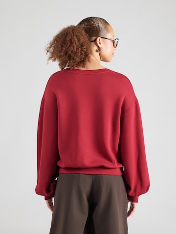MSCH COPENHAGEN Sweatshirt 'Brionna Ima' in Red