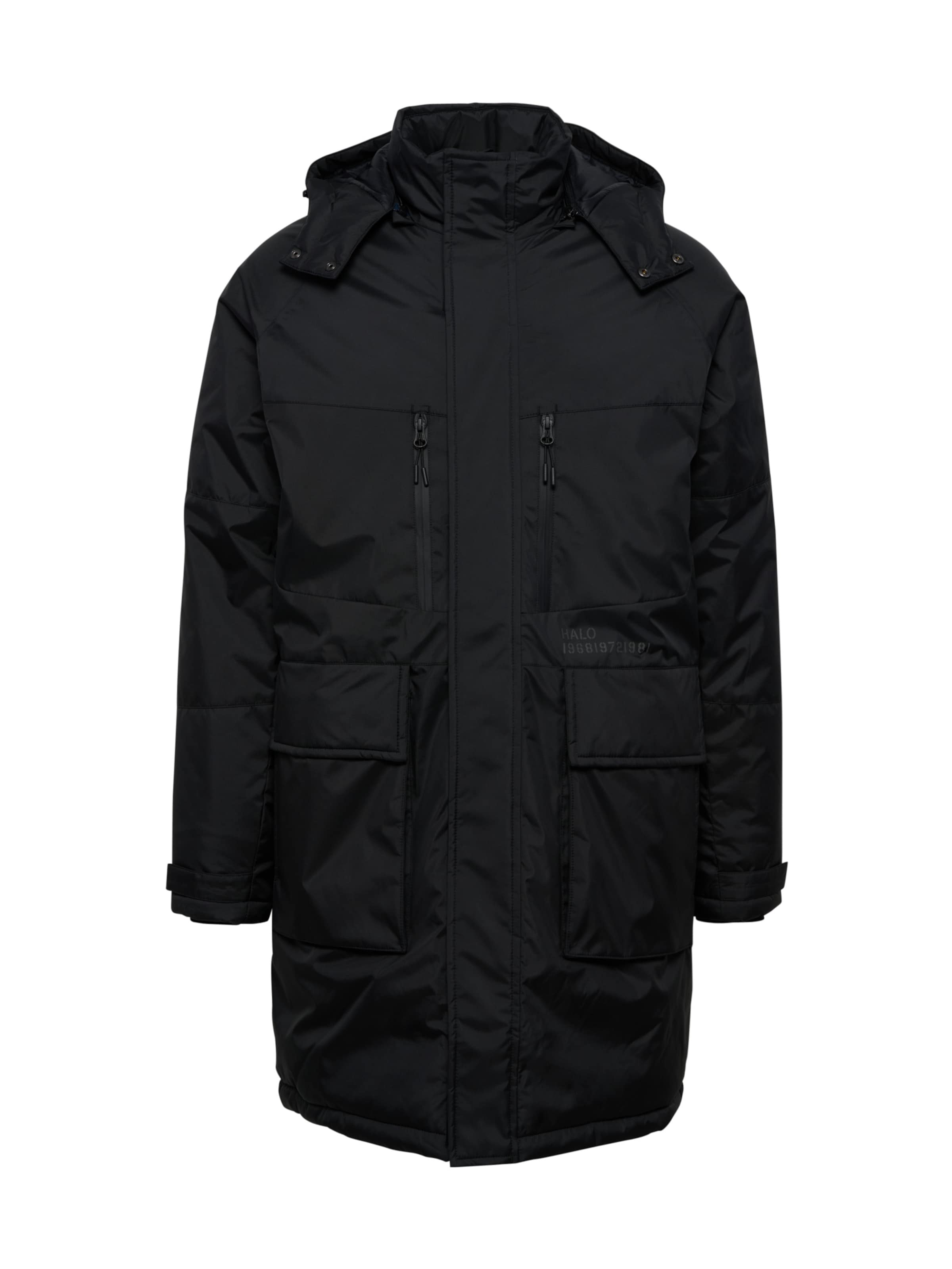 HALO Performance Jacket in Black: front
