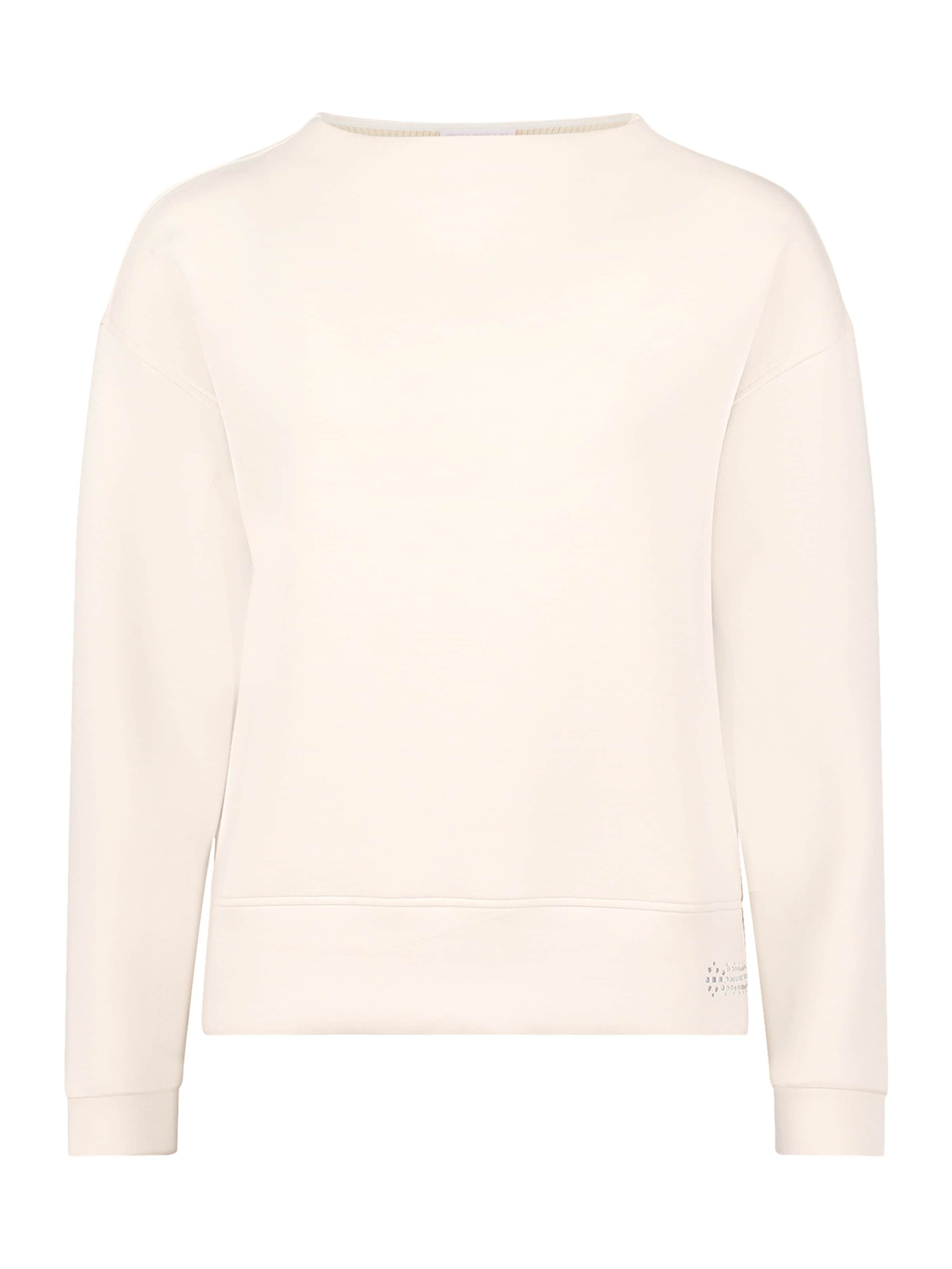 Sweat-shirt Betty Barclay en beige : devant