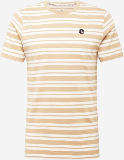 anerkjendt T-Shirt 'ROD' in beige / weiß, Produktansicht