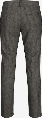 JACK & JONES regular Lærredsbukser 'Marco Charlo' i grå