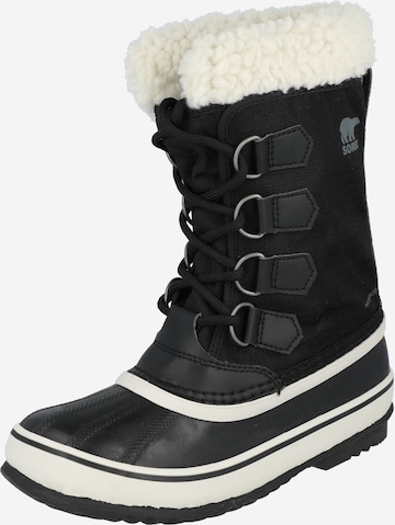SOREL Snow Boots 'WINTER CARNIVAL' in Black: front