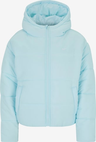 Nike Sportswear Зимняя куртка в Синий: спереди