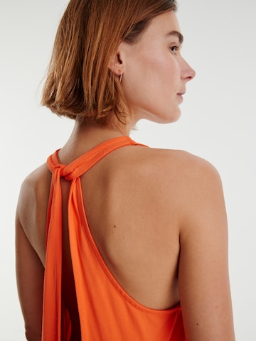 EDITED فستان صيفي 'Michelle' بلون برتقالي