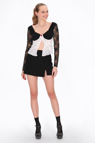 myMo at night Blouse 'Party' in Wit