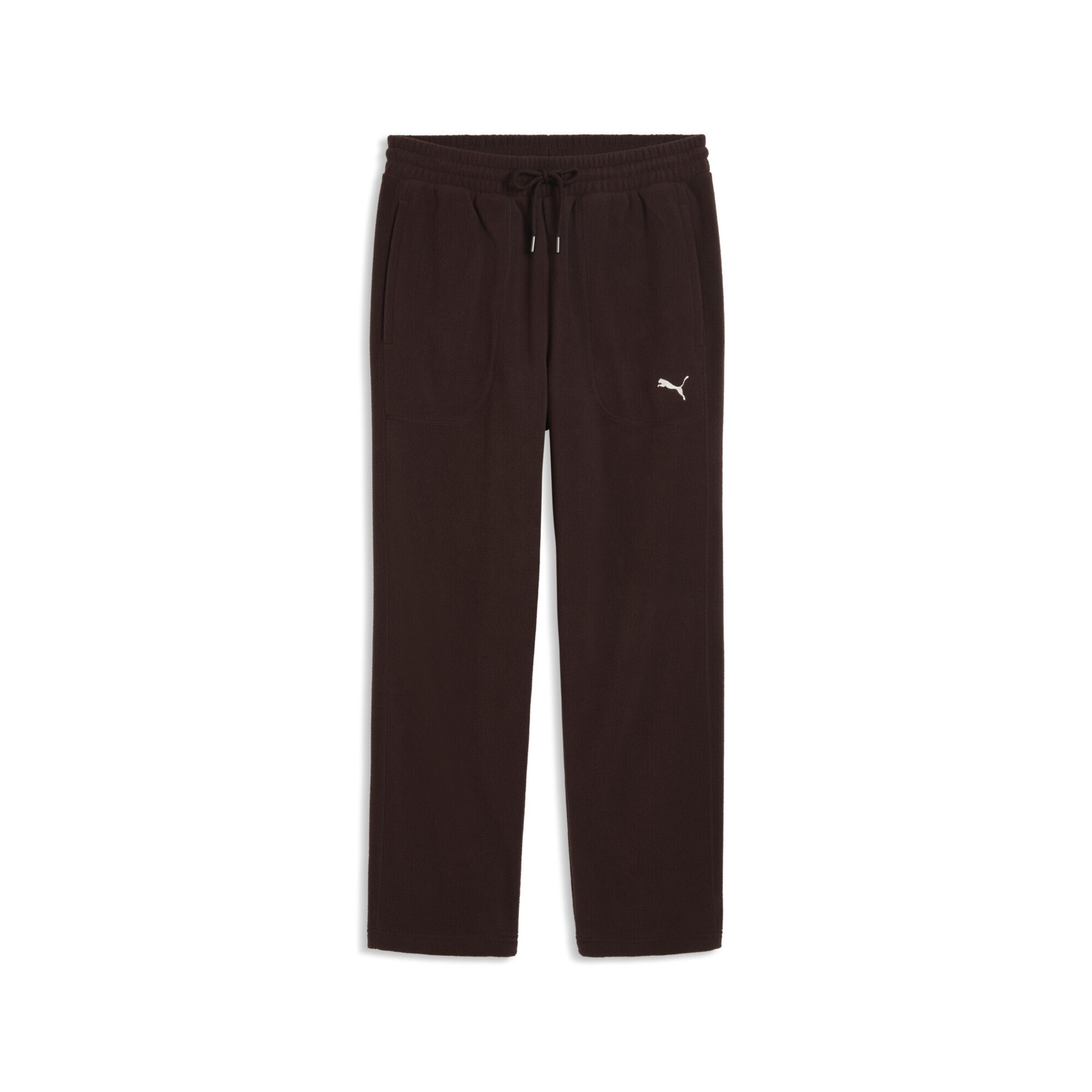 PUMA Regular Sportbroek in Bruin: voorkant