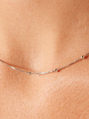 Lucardi Necklace 'Basic' in Silver