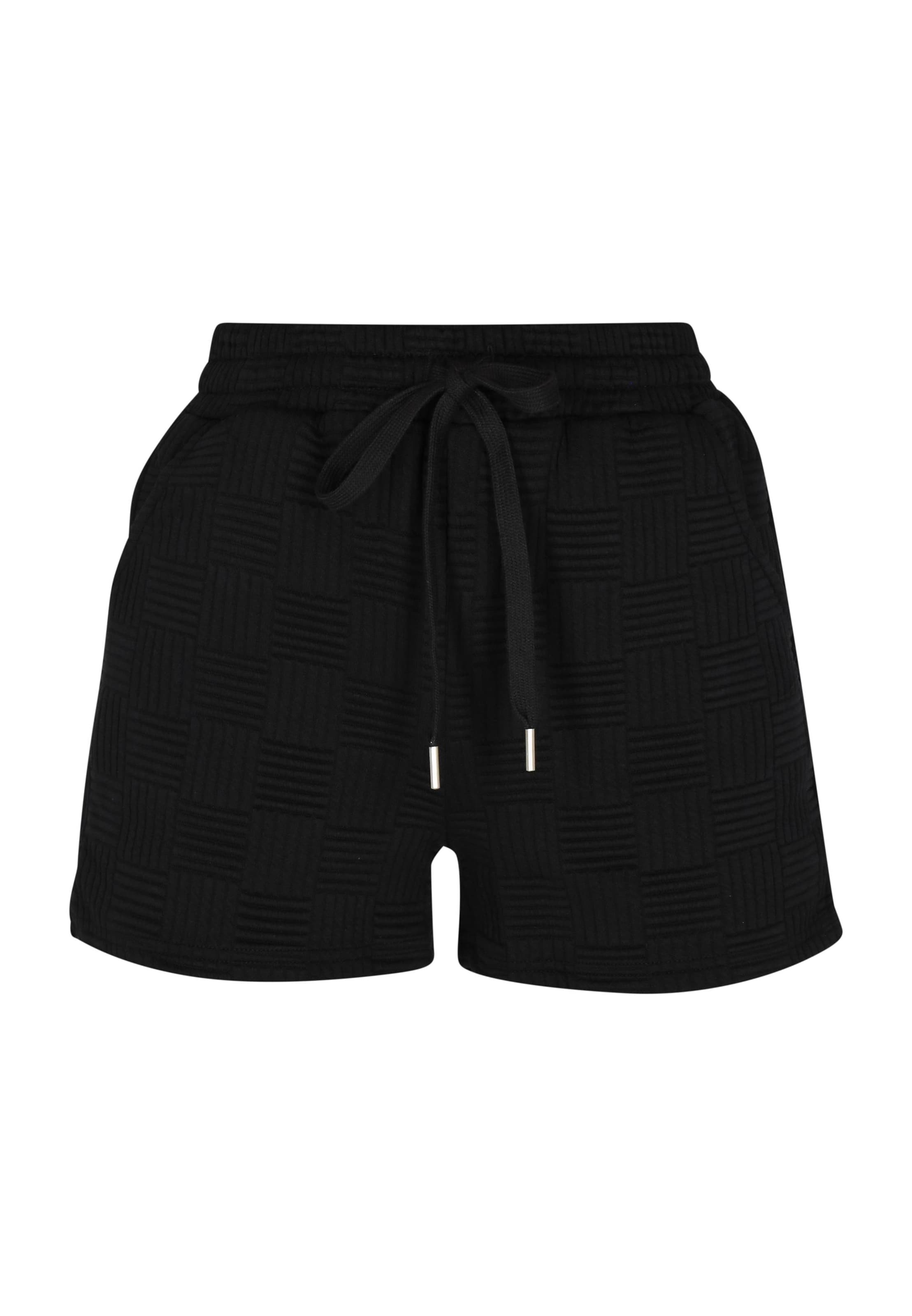 Regular Pantalon 'Fashion Look' MUTHA en noir : devant