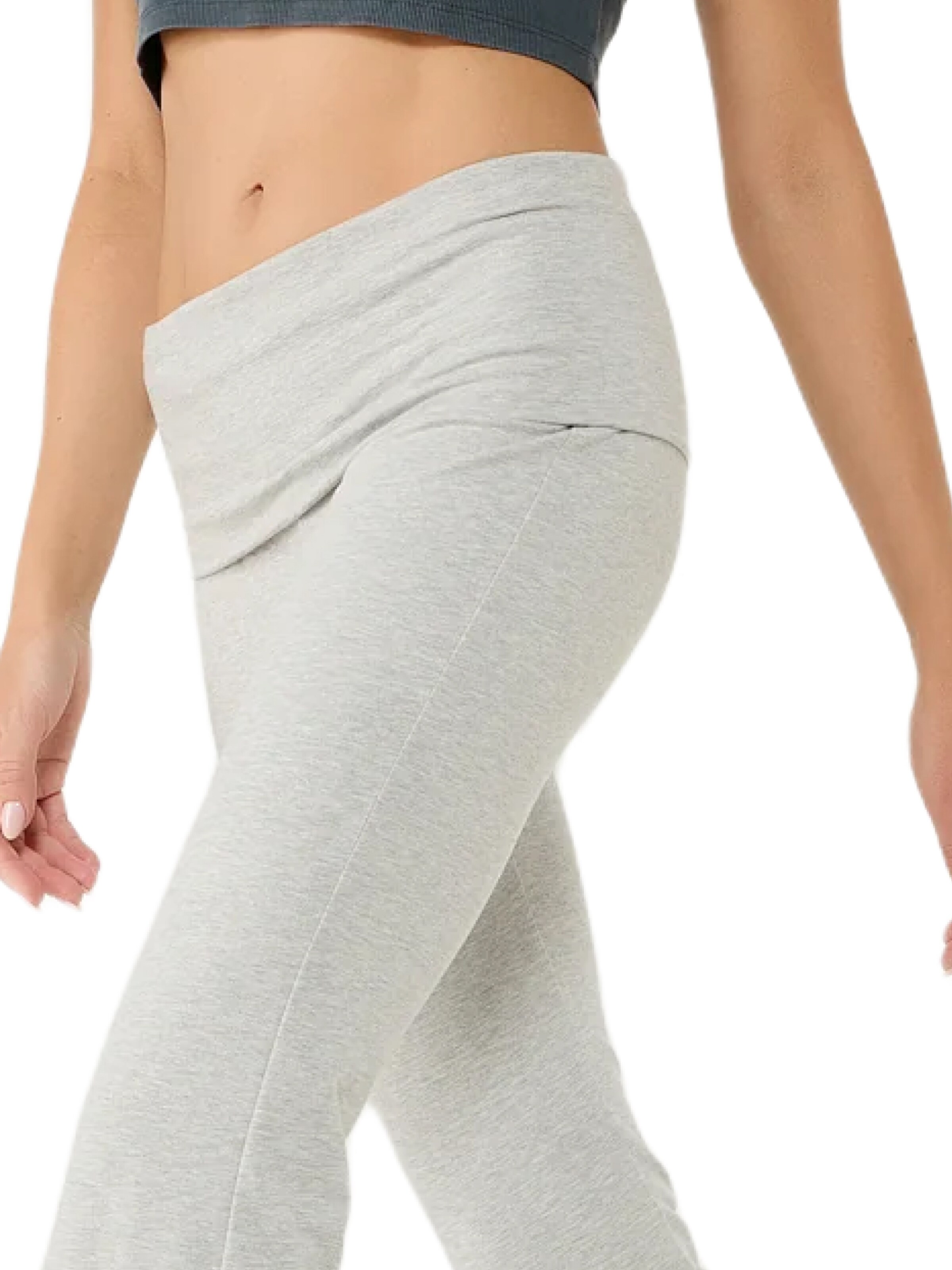 No Matter What Flared Pants in Grey