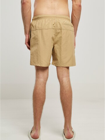 Urban Classics Board Shorts in Beige