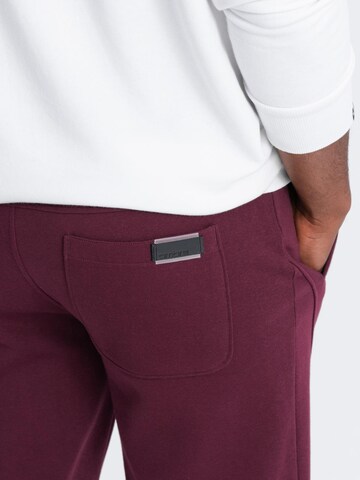 Ombre Regular Broek in Rood