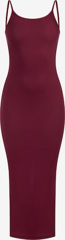 Smilodox Jurk in Rood: voorkant