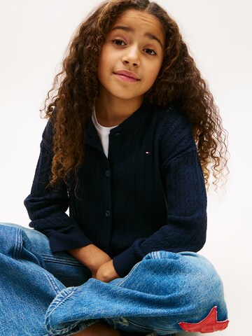 TOMMY HILFIGER Kardigan – modrá