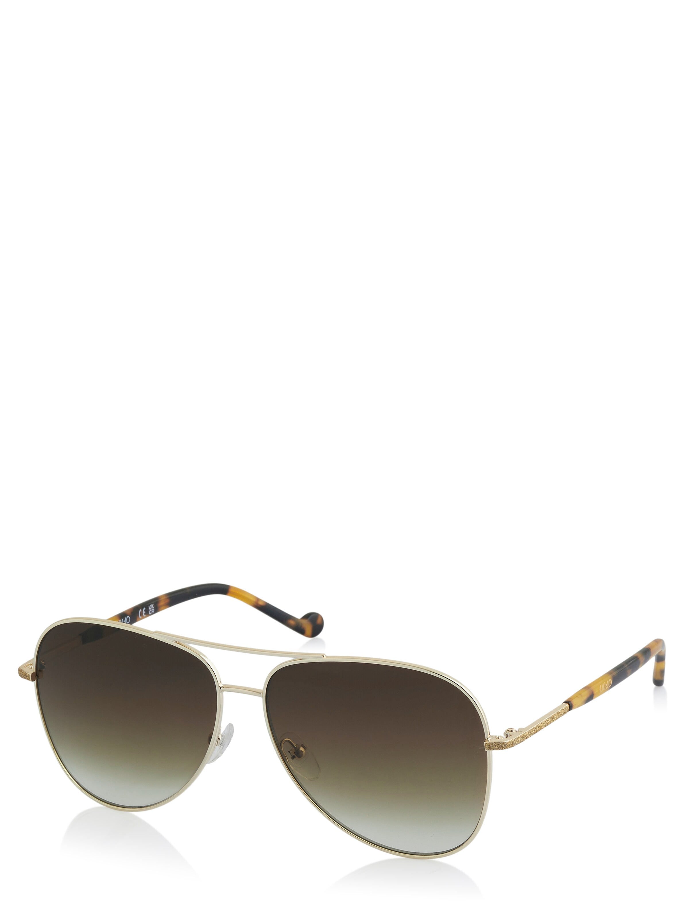 Liu Jo - Gafas de sol en oro: frente