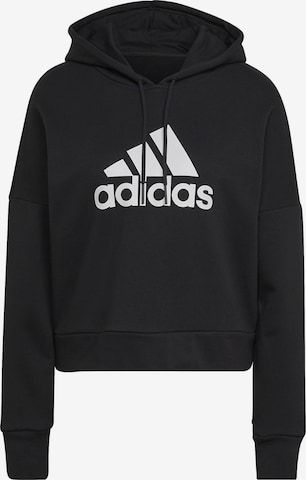 ADIDAS SPORTSWEAR Athletic Sweatshirt in Black: front