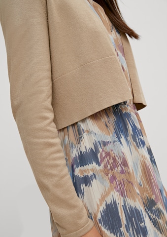 COMMA Strickjacke in Beige