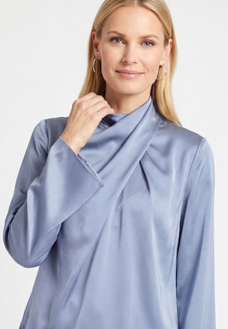usha WHITE LABEL Blouse 'Festive' in Blauw