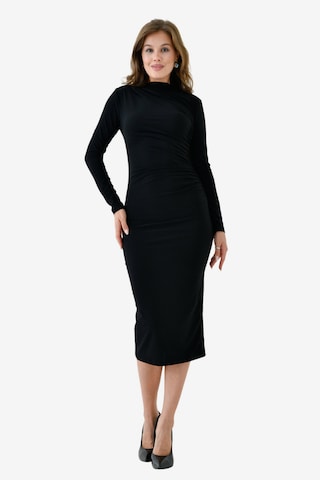 Robe WOMAN VISION en noir : devant