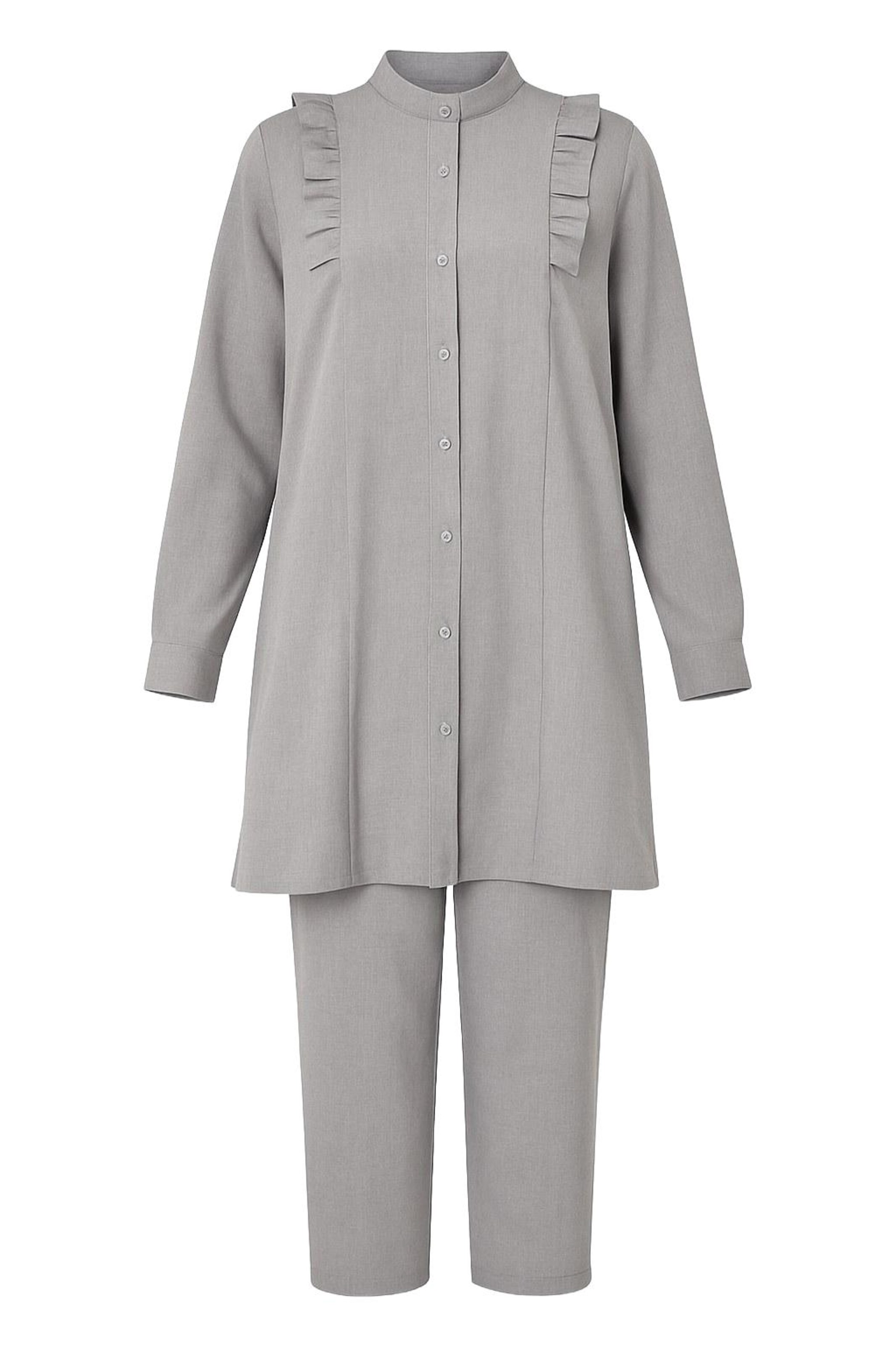 MODAMIHRAM Broekpak in de kleur Grijs, Productweergave