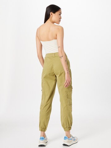 Effilé Pantalon cargo TOM TAILOR en vert