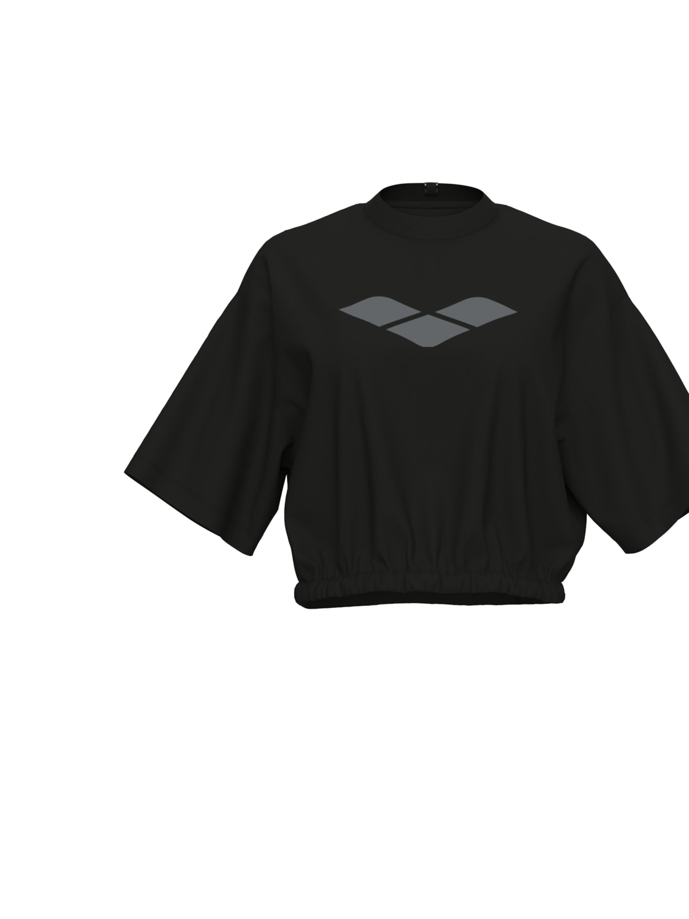 ARENA T-shirt i svart: framsida