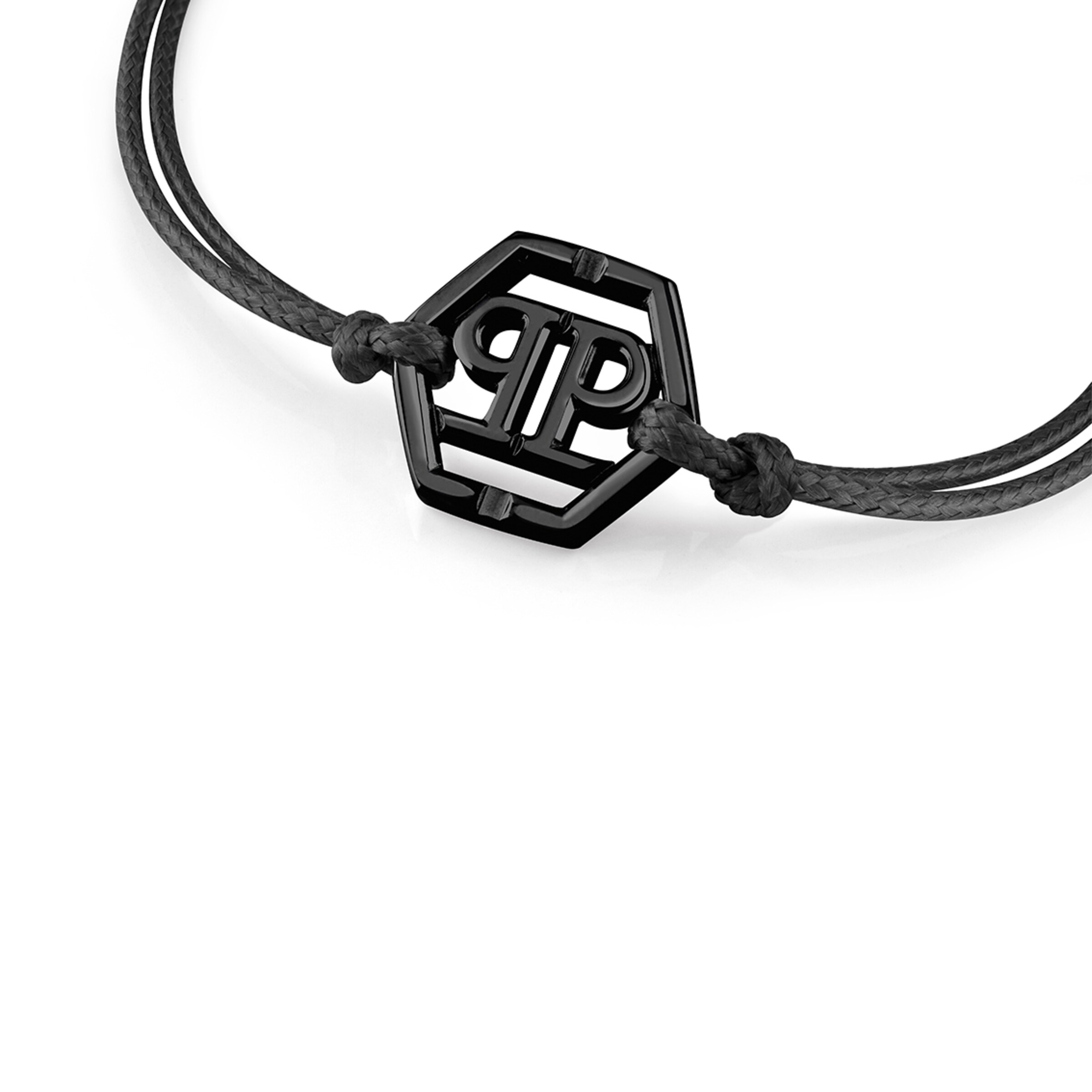 Philipp Plein Jewellery Bracelet 'Linked' in Black