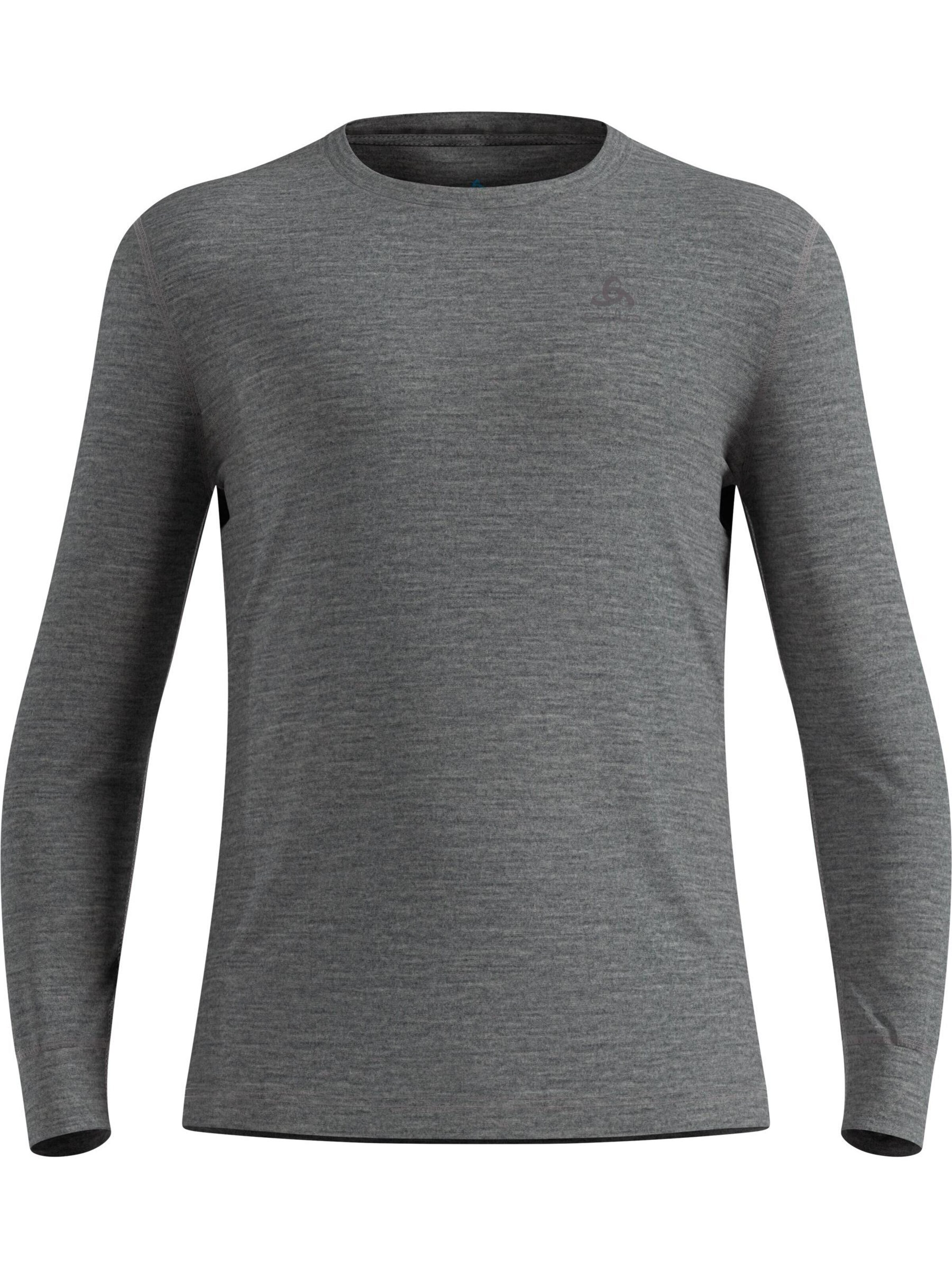 Base layer 'MERINO 200' di ODLO in grigio: frontale