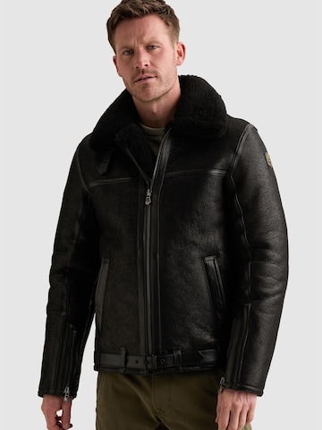 PME Legend - Chaqueta de entretiempo 'PME Legend Nightflight leather jacket' en negro