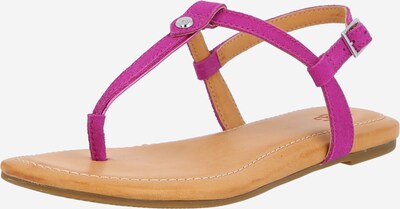 UGG Séparateur d'orteils 'MADEENA' en fuchsia, Vue avec produit
