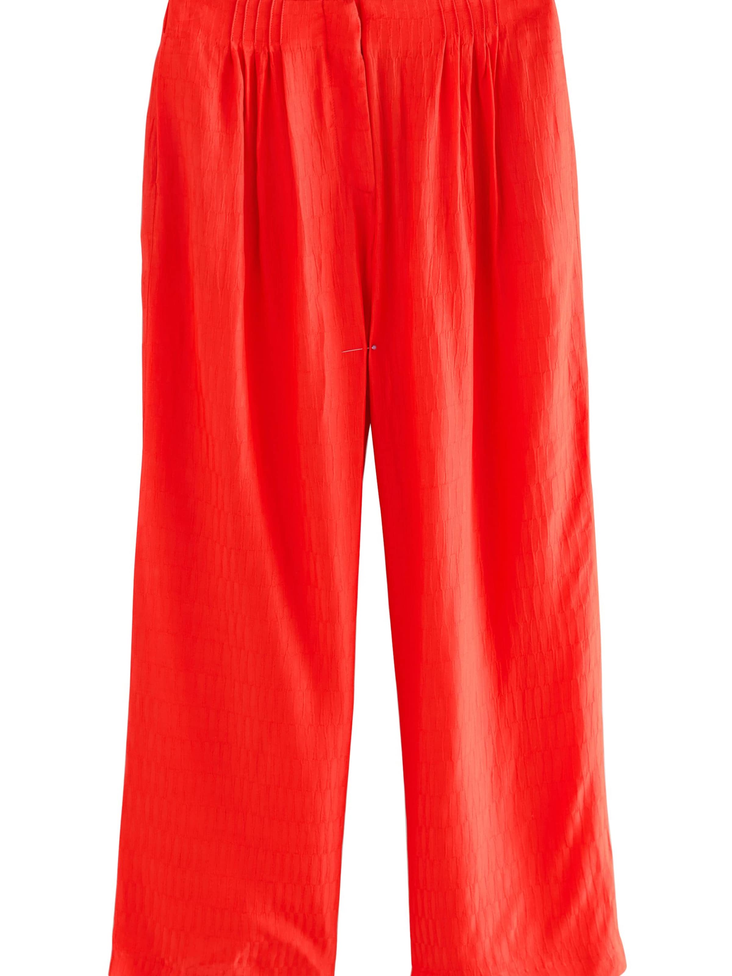 Loosefit Pantalon à pince Next en rouge : devant