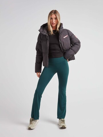 JACK1T Outdoorjas ' Star Shower Daunenjacke ' in Zwart