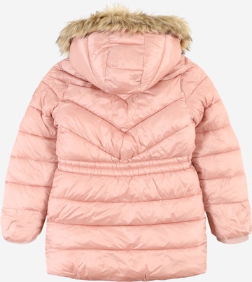 Abercrombie & Fitch Zimní bunda – pink